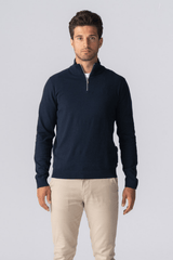 Pullover Half Zip - Navy