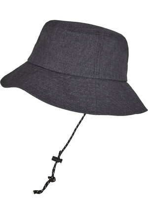 Adjustable Flexfit Bucket Hat - Heather grey