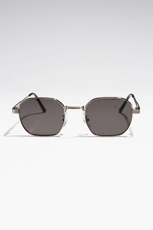 Damian Sunglasses - Silver/Black