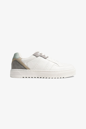 Classic Sneaker - White/Grey/Green