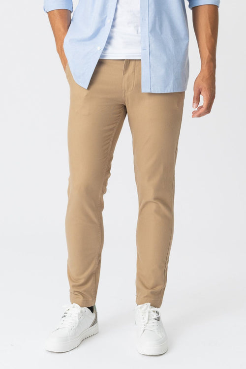 Performance Structure Trousers - Dark Beige