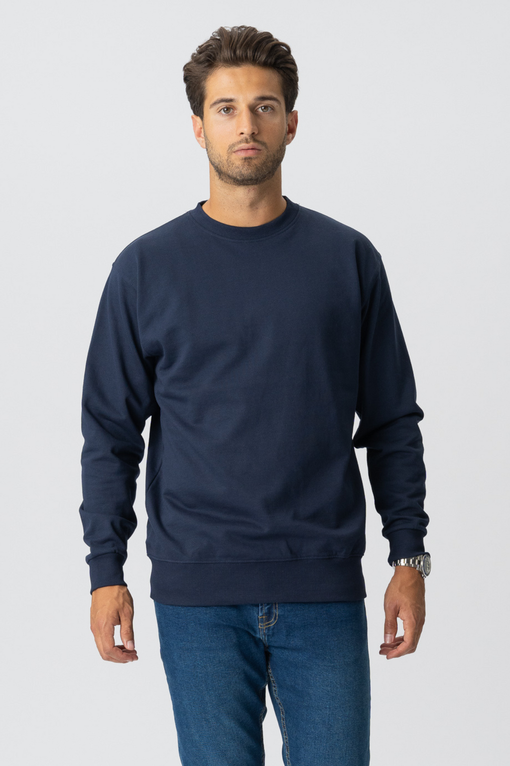 Basic Crewneck - Navy