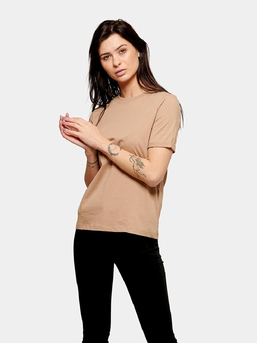 Boyfriend Tee - Beige