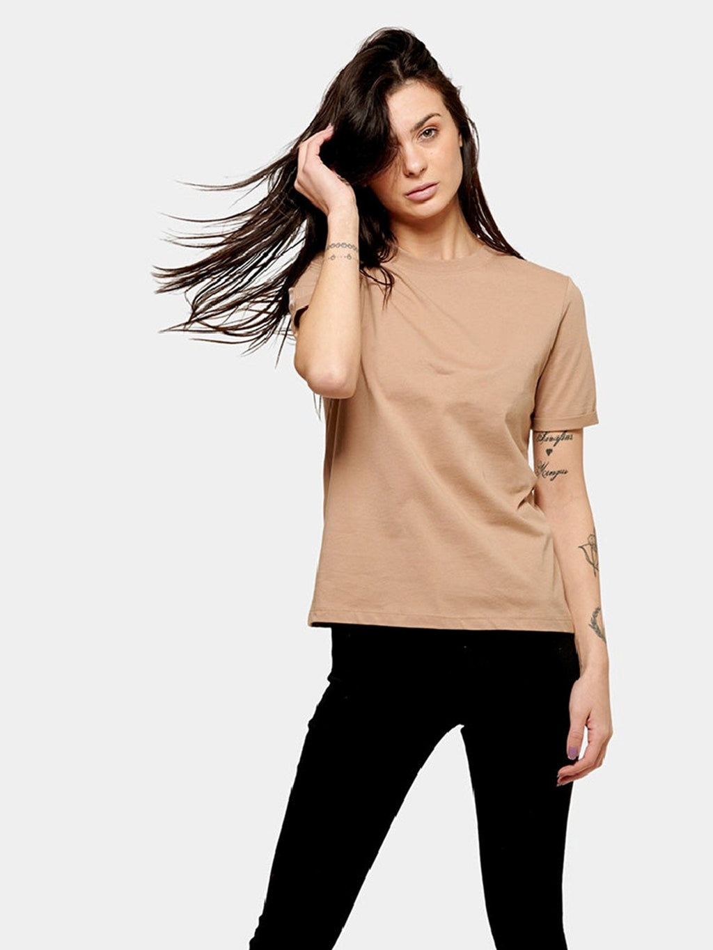 Boyfriend Tee - Beige