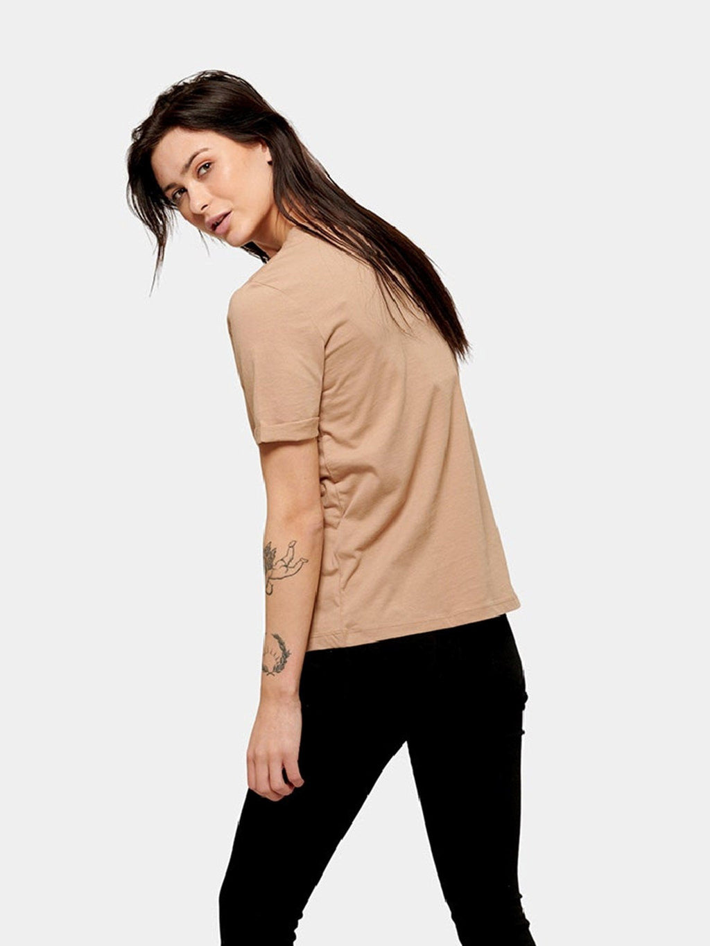 Boyfriend Tee - Beige