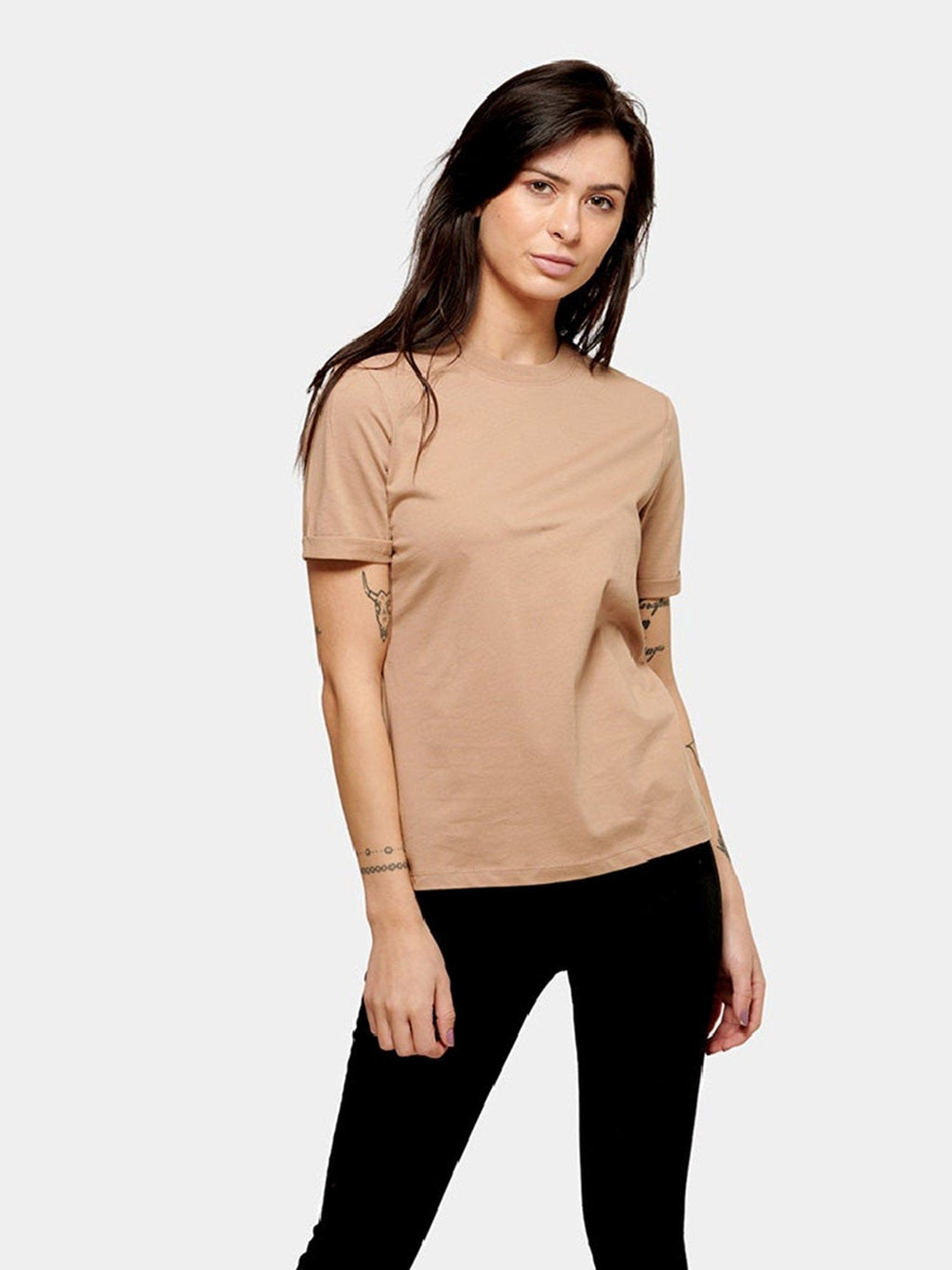 Boyfriend Tee - Beige