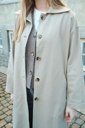 Carla Trench Coat - Sand