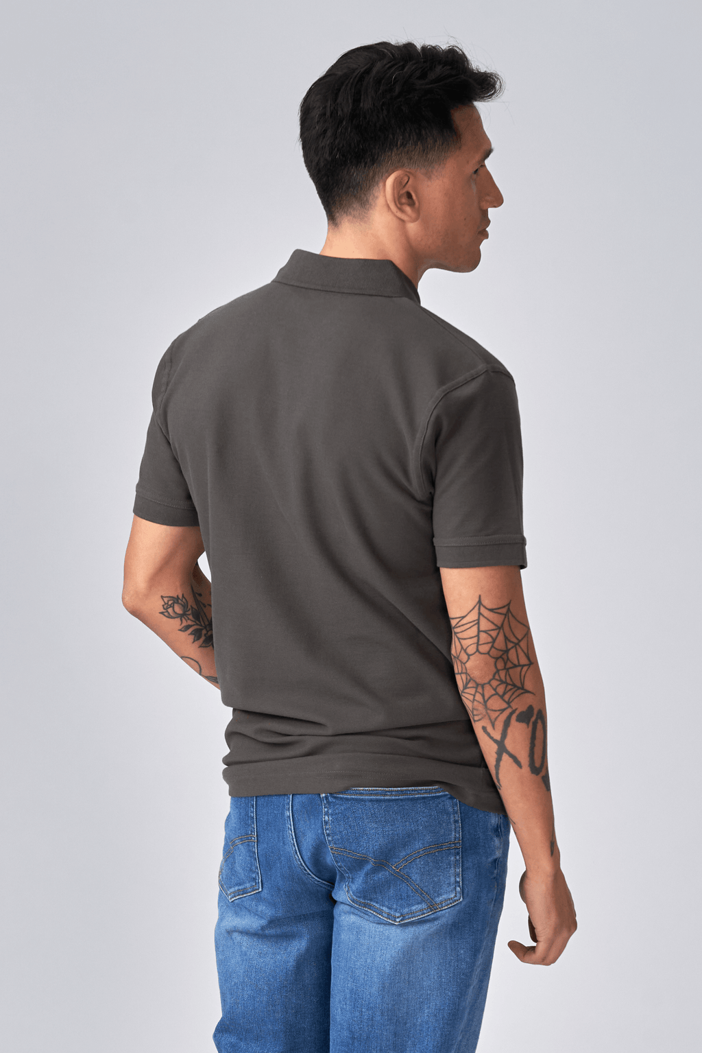 Basic Polo - Dark Grey