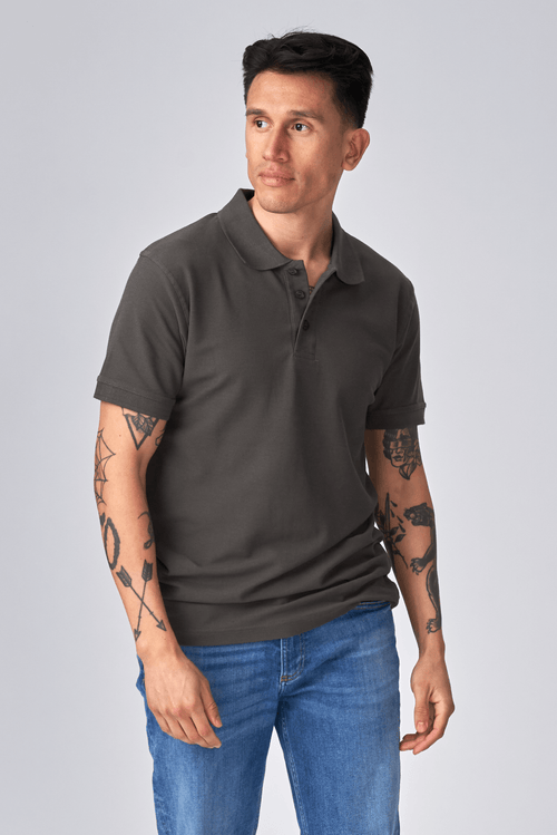 Basic Polo - Dark Grey