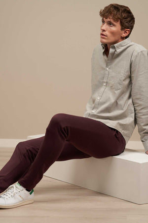 Performance Trousers - Burgundy