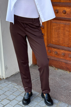 Performance Trousers - Dark Brown