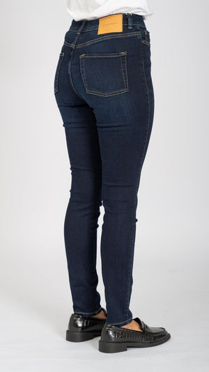 Performance Skinny Jeans - Dark Blue Denim