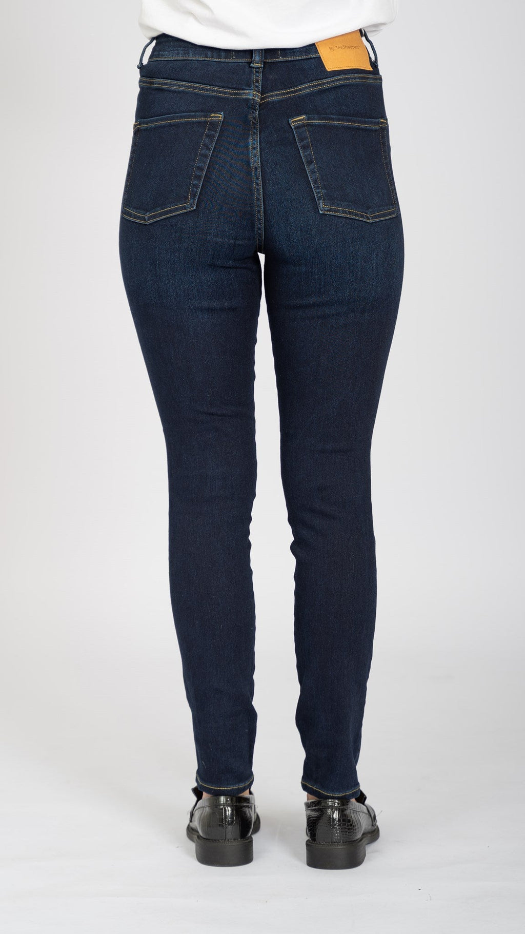 Performance Skinny Jeans - Dark Blue Denim