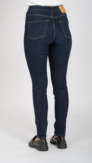 Performance Skinny Jeans - Dark Blue Denim