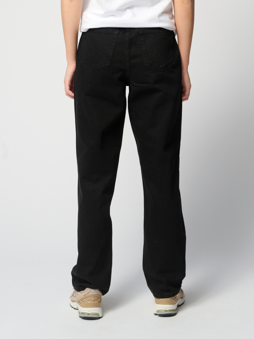 Performance Loose Jeans - Black Denim