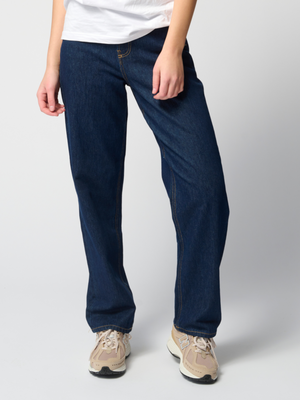 Performance Loose Jeans - Dark Blue Denim