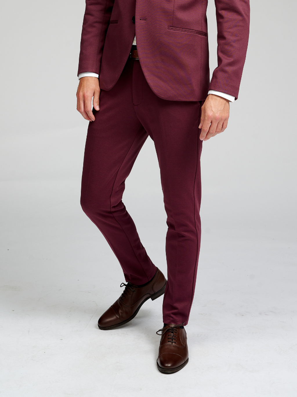 Performance Trousers - Burgundy