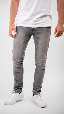 Performance Jeans (Slim) - Grey Denim