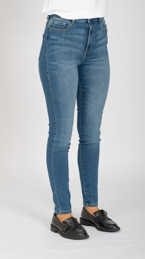 Performance Skinny Jeans - Light Blue Denim