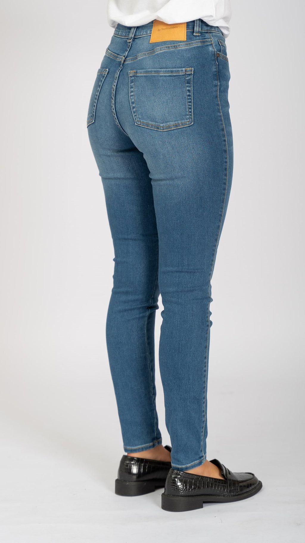 Performance Skinny Jeans - Light Blue Denim