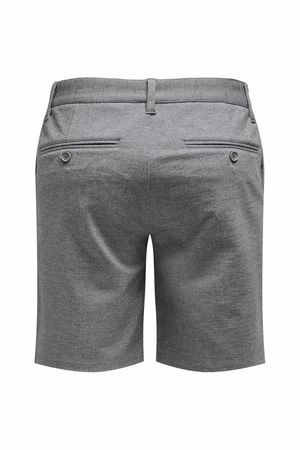 Chino Shorts - Grey Melange