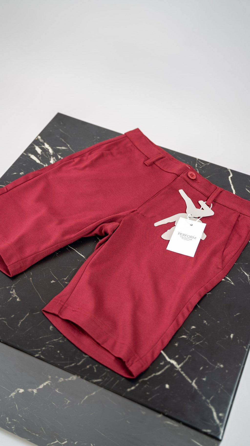 Chino Shorts - Burgundy