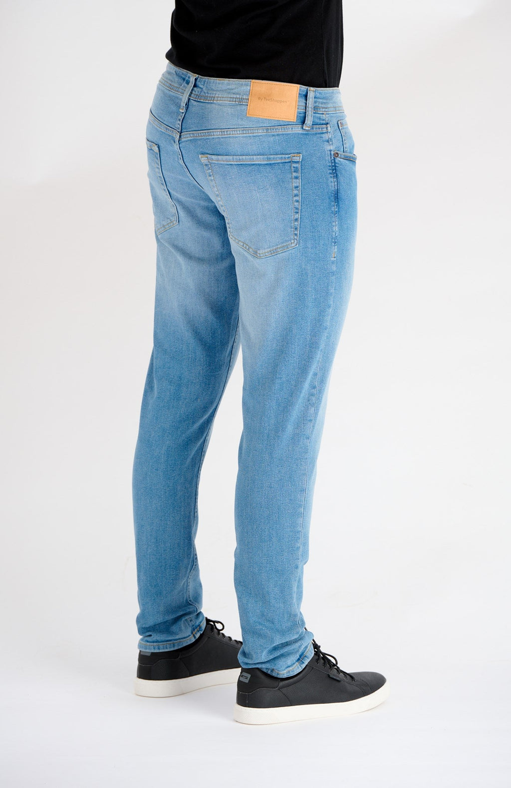 Performance Jeans (Slim) - Light Blue Denim