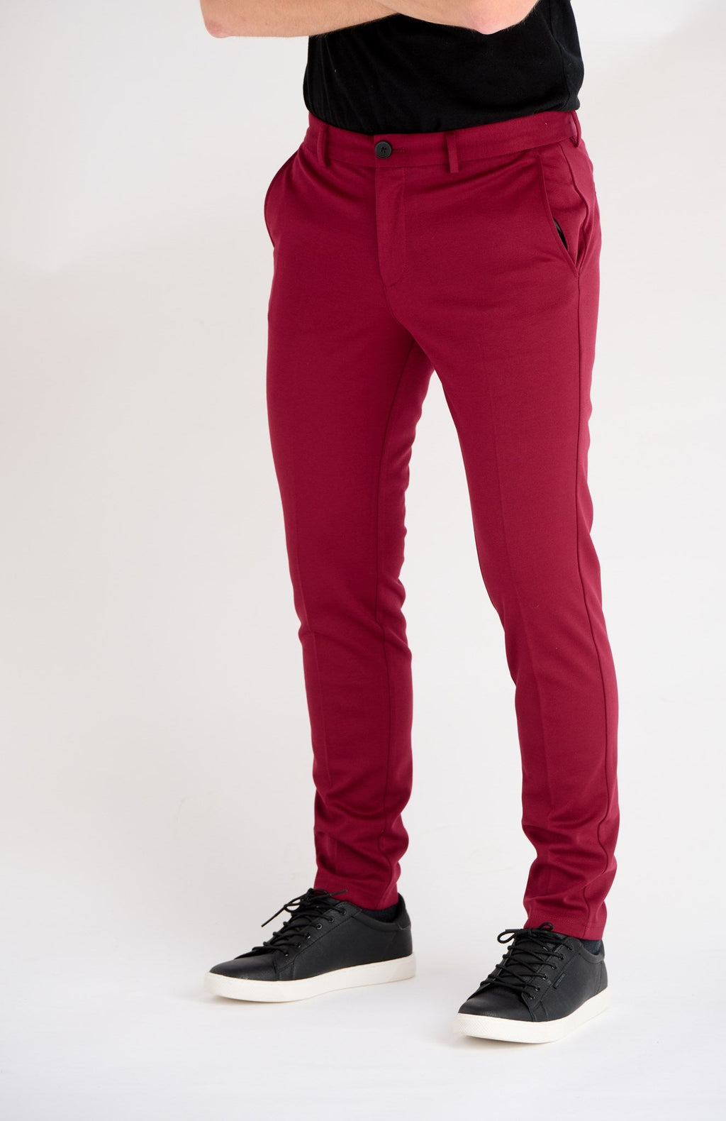 Performance Trousers - Dark Red