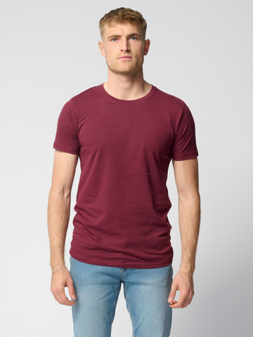 Muscle T-shirt - Burgundy