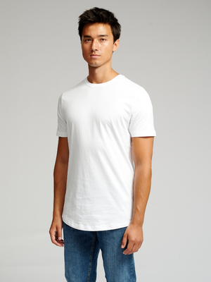 Long T-shirt - White