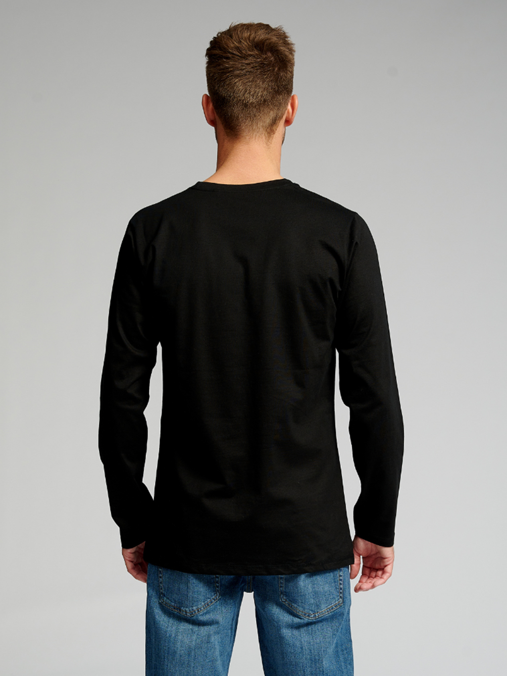 Basic Long-sleeved T-shirt - Black