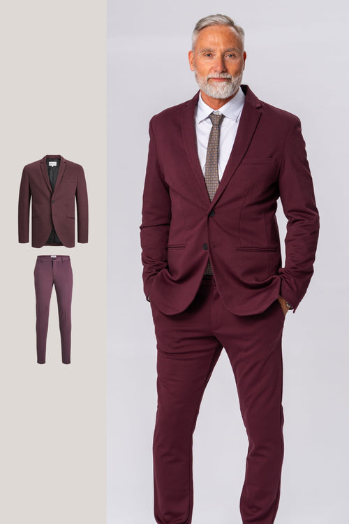 The Original Performance Suit (Burgundy) - Package Deal