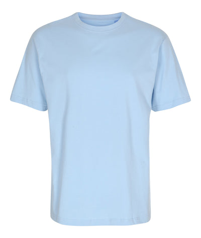 Oversized T-shirt - Sky Blue - TeeShoppen - White 5