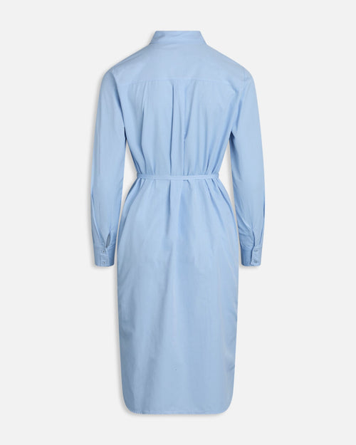 Morika Long Shirt Dress - Medium Blue - Sisters Point - Blue