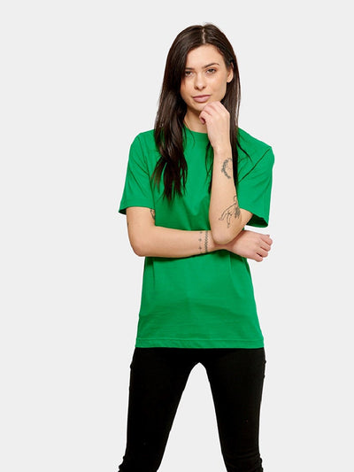 Oversized t-shirt - Green - TeeShoppen - Green 5