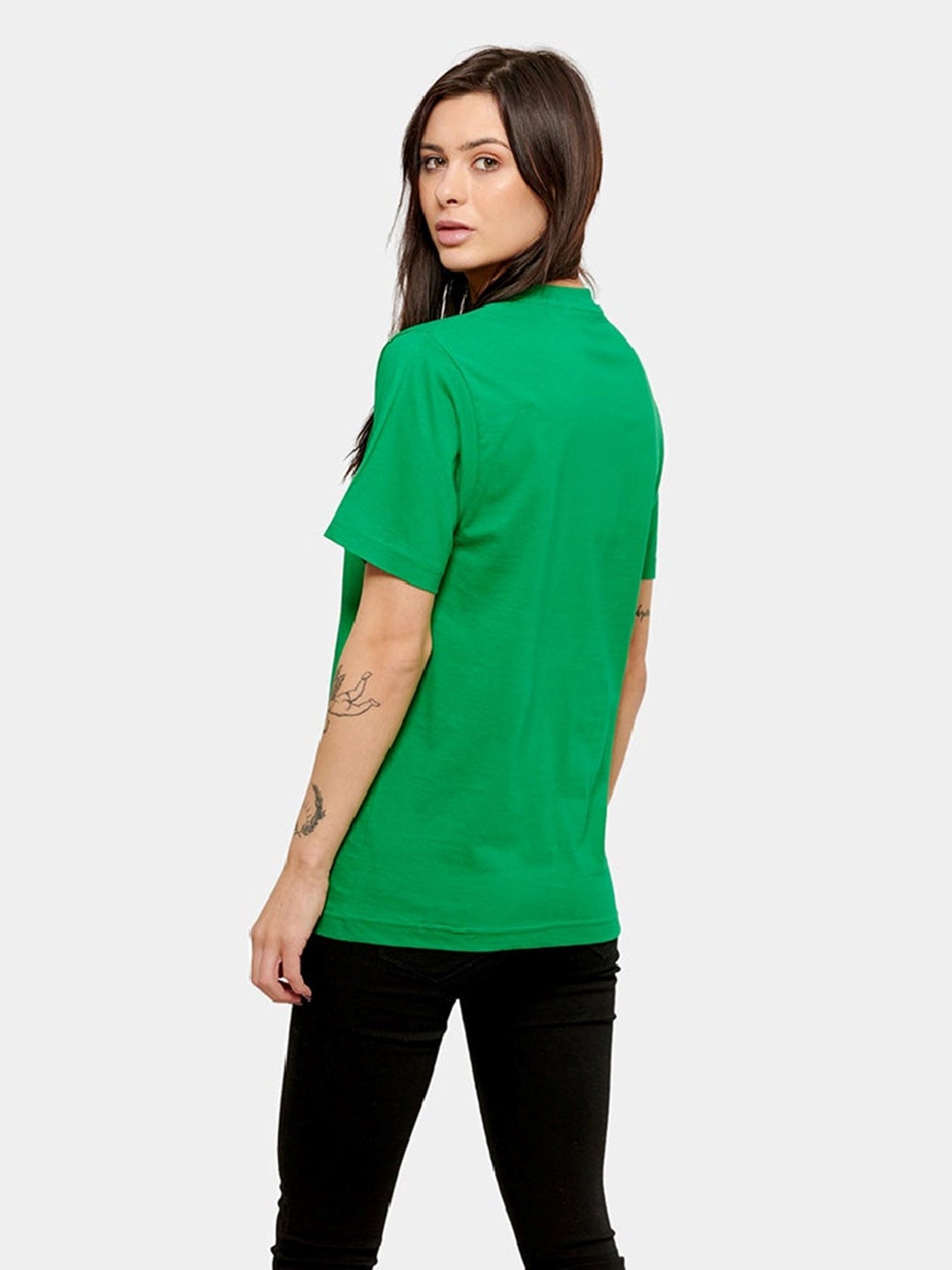 Oversized t-shirt - Green - TeeShoppen - Green 2