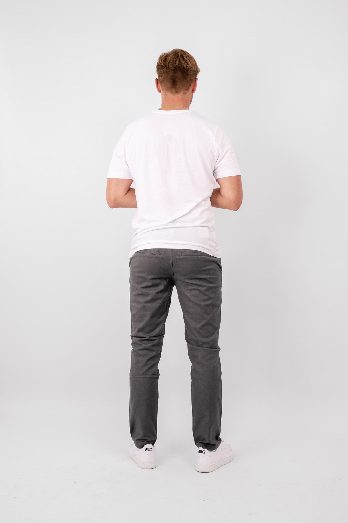 Performance Structure Trousers (Regular) - Dark Grey - TeeShoppen - Grey 5