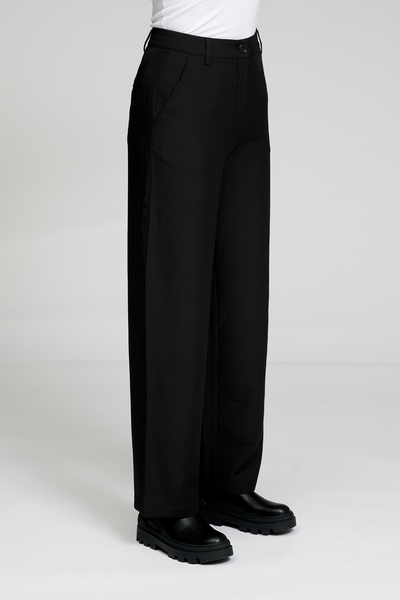 Classic Suit Trousers - Black - TeeShoppen - Black 6