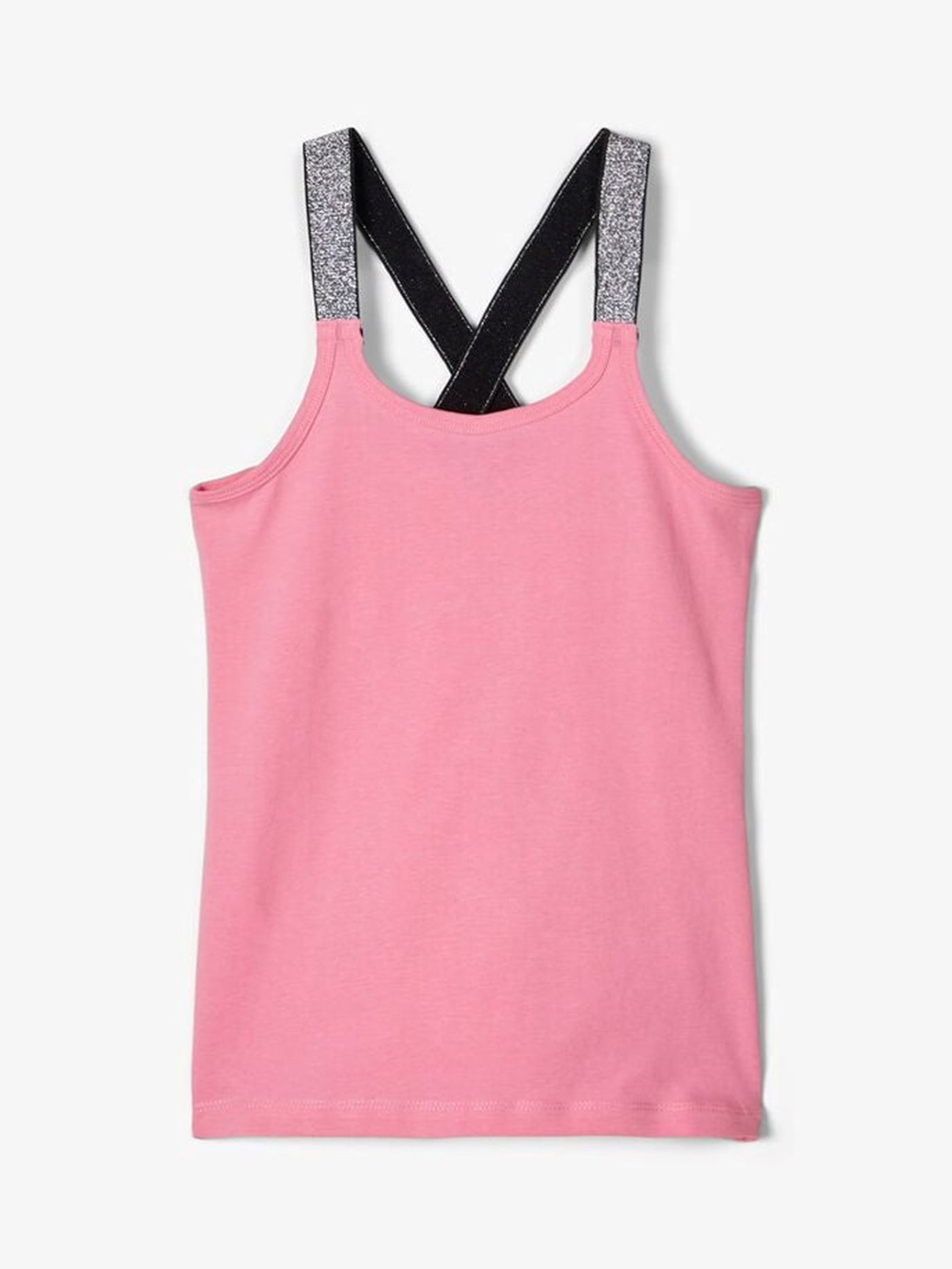 Top with glitter details - Pink - Name It - Pink