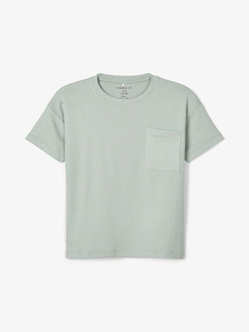 Loose fit t-shirt - Light green - Name It - Green