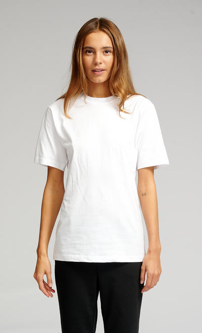 Oversized T-shirt - White - TeeShoppen - White