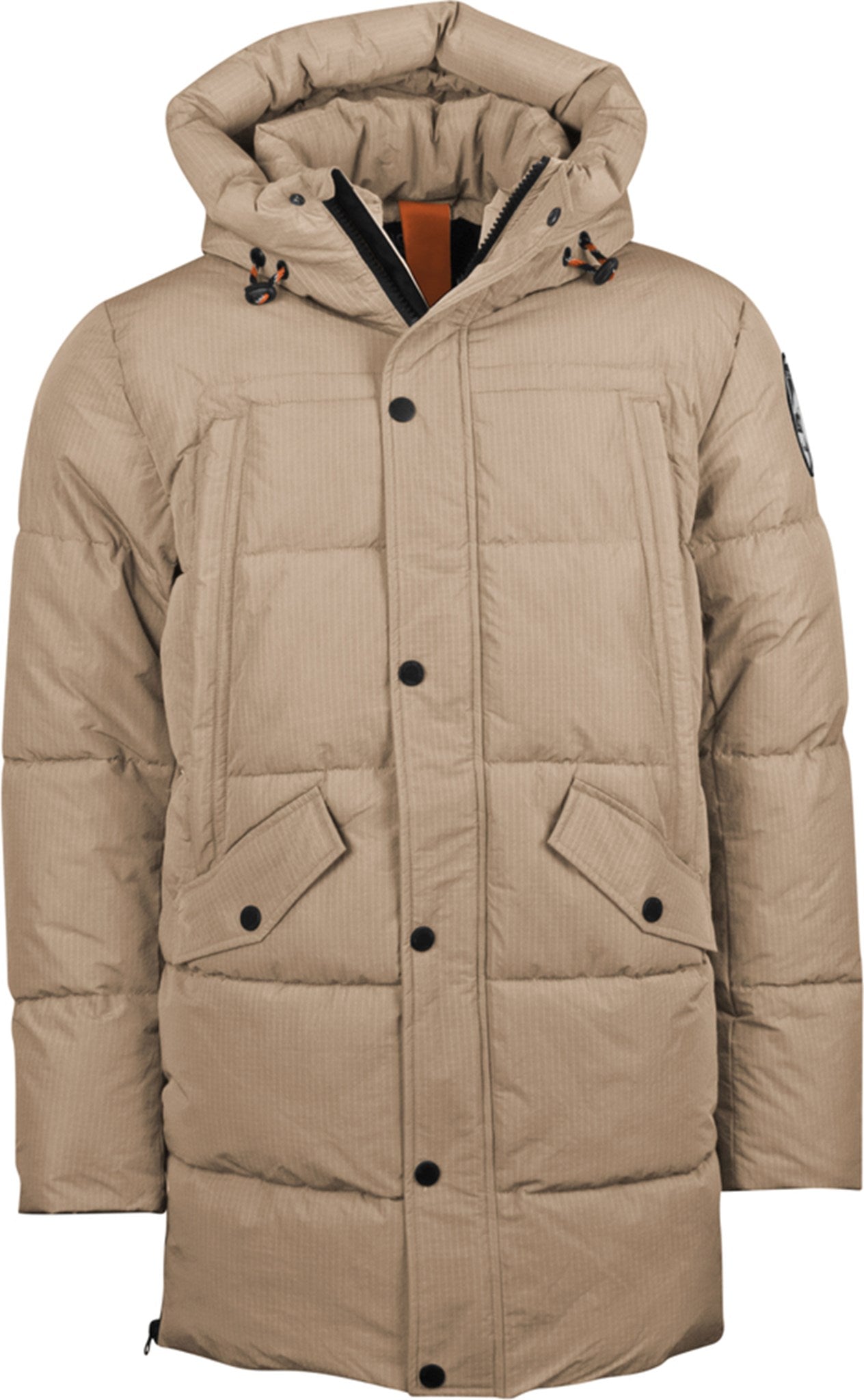 Sulmon Winter Jacket - Cornstalk - INDICODE - Khaki