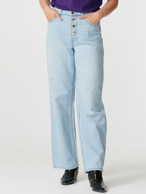 Juicy Jeans (wide leg) - Light denim blue - ONLY - Blue