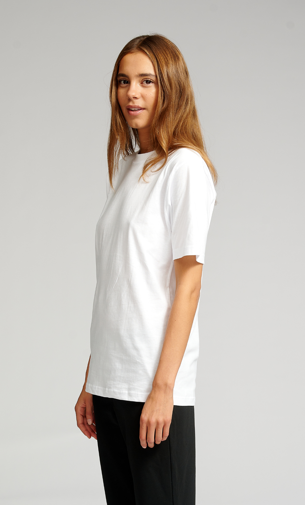 Oversized T-shirt - White - TeeShoppen - White 3