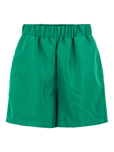 Chrilina High Waist Shorts - Simple Green - PIECES - Green 7