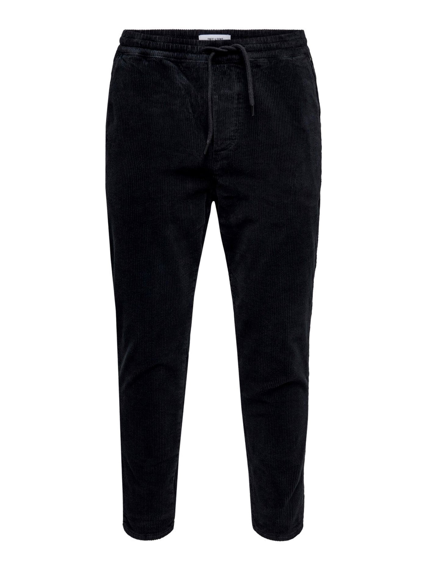 Linus Cropped Cord - Black - Only & Sons - Black 5