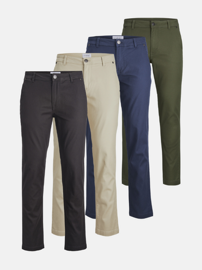 Performance Structure Trousers (Regular) - Package Deal (4 pcs.)