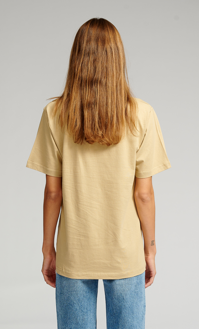 Oversized T-shirt - Beige - TeeShoppen - Khaki 4