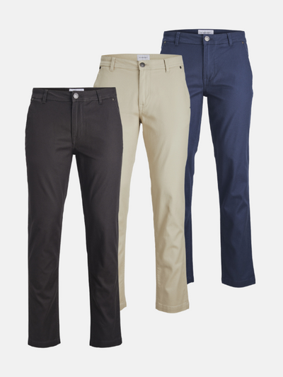 Performance Structure Trousers (Regular) - Package Deal (3 pcs.)