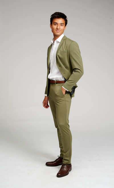 The Original Performance Suit (Olive) + The Original Performance Shirt - Package Deal